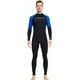 thumbnail image 1 of Traje de baño Traje de neopreno para hombre de buceo de una pieza con cremallera trasera Traje de surf de manga larga de secado rápido para deportes acuáticos, 1 of 7