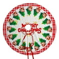 thumbnail image 6 of FlareFable 67Inch Colorful Christmas Tree Skirt Decorations, Fun Winter Holiday Christmas Decorations, Art Vibe to Home Tree Skirt Round Xmas Cover for Christmas Party Mat Indoor, 6 of 18