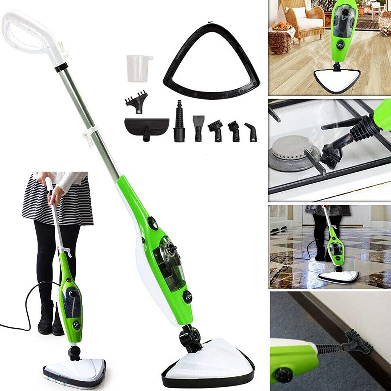 Buy Autofather Lightweight Steam Mop 10in1 Handheld Upright Steamer