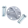 thumbnail image 4 of Colaxi Ceiling Wall Mount Bracket 12x6cm Versatile Accessory with M10 Screws Metal for Gym Sports Training Simple Assembly Sturdy 1Pc, 4 of 8