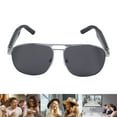 thumbnail image 1 of Lunettes de Traduction AI, Lunettes Intelligentes avec Traduction en Temps Réel de Plus de 100 Langues, Micro et Haut-Parleur Intégrés pour Appels, Musique et Voyages, 1 of 7