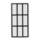 thumbnail image 3 of Espejo de pared decorativo, regalo ideal, decoración de pared moderna y práctica con imitación de ventana. Negro, 3 of 9