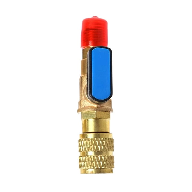 Kenally Adaptador Universal para el hogar de 1/4 a 5/16 pulgadas, válvulas de bola para de nevera, accesorios para máquinas a Válvulas Azul Kenally TO008697-03B