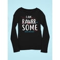 thumbnail image 3 of Be Rawrrsome Long Sleeve Toddler -Image by Shutterstock,  5 Toddler, 3 of 4