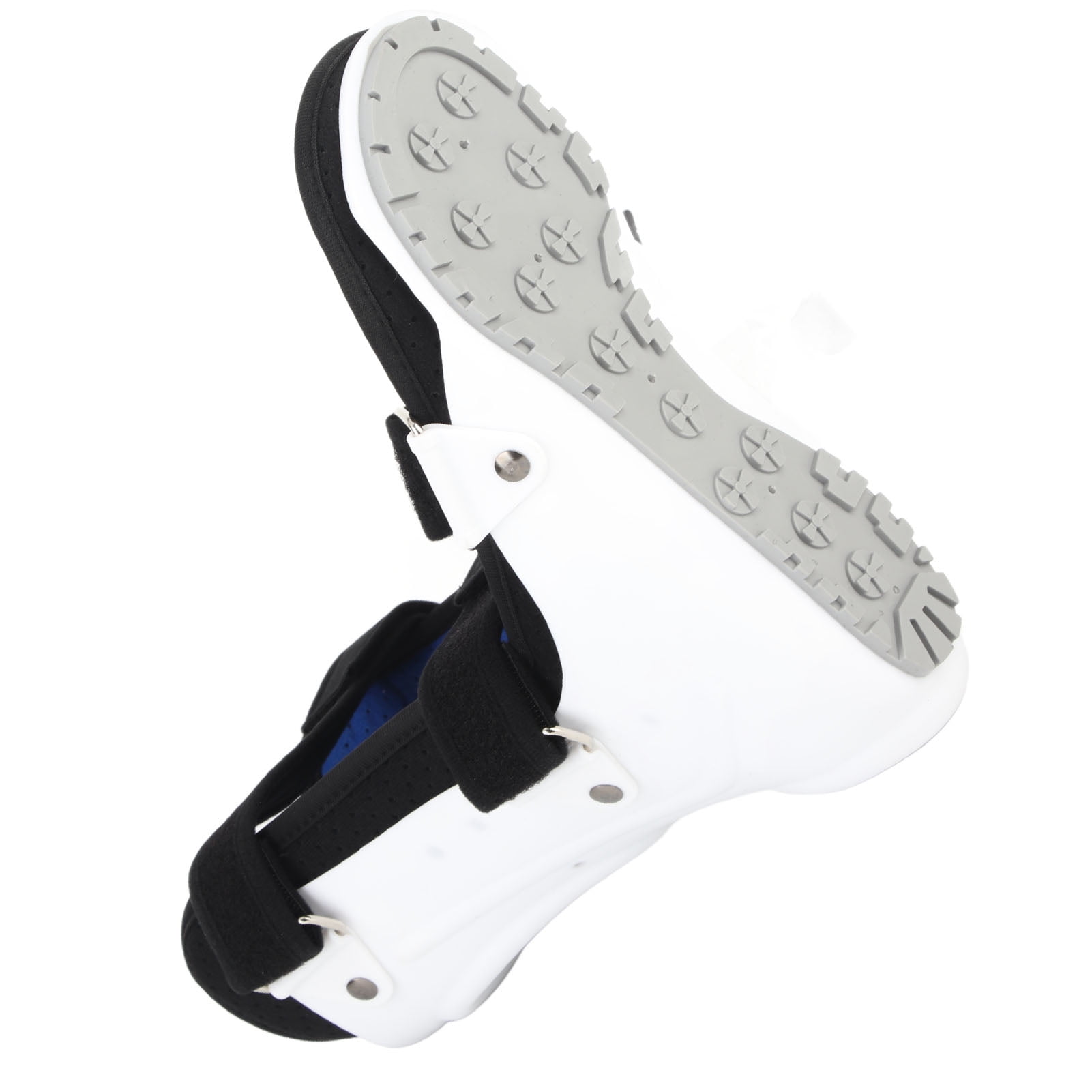 Riousery Walking Boot Short Type PVC Laminated Fabric Breathable Adjustable Ankle Fracture Brace for Sprain Recovery - Right Foot S Size (11.8 inches / 30 cm)