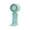 Blue, variant on ROLKFUK Pink Handheld Turbo Fan, Portable Rechargeable High Speed Mini Fan, 3-Speed Quiet Personal Cooling for Travel, Camping, Office & Outdoor Use