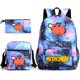 thumbnail image 1 of Juego de mochilas para niños, motosierras, Pochitas, dibujos animados, escuela, 1 of 5