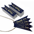 thumbnail image 3 of Inkdotpot Pack Of 100 Real Gold Foil Paper Tags Thank You For Celebrating With Us Bridal Shower Favor Hang Tags, 3 of 6