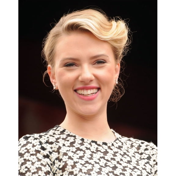 Scarlett Johansson At The Induction Ceremony For Star On The Hollywood Walk Of Fame For Scarlett Johansson (16 x 20)