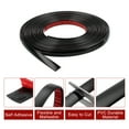 thumbnail image 3 of REGALWOVEN Peel and Stick Trim 0.5 Inch x 16.4 Ft Flexible Wall Molding Trim Black, 3 of 6
