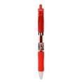 thumbnail image 1 of Neutral 12Pcs Rollerball Pen Non-Slip Soft Rubber Handle Plastic Press On Type School Office Stationery 0.5mm, 1 of 7