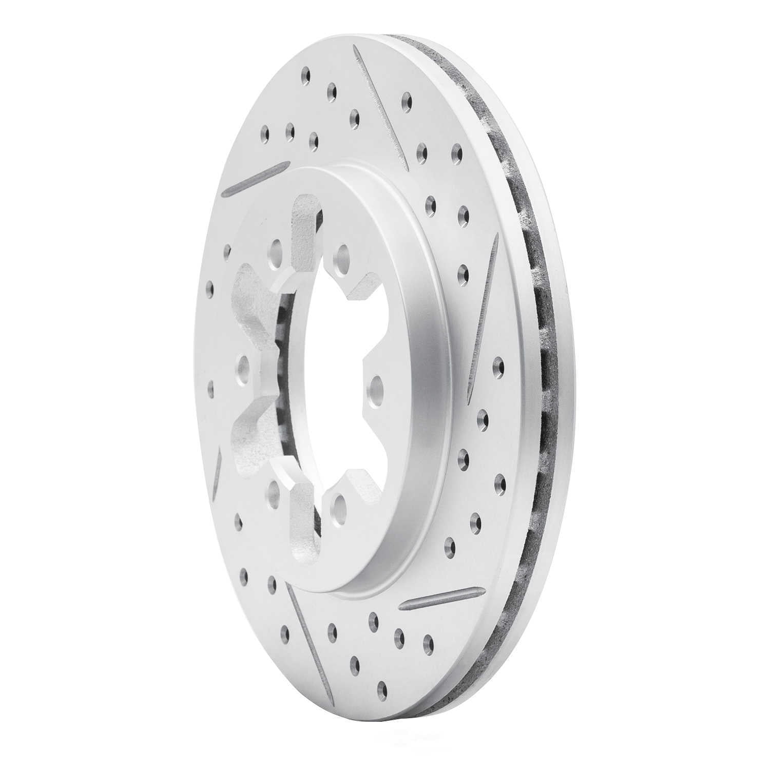 Dynamic Friction Company 830-67081R DFC Geoperformance Rotor - Drilled and Slotted