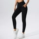 thumbnail image 3 of Mallas deportivas para mujer, mallas elásticas de cintura alta, mallas sólidas para Yoga, entrenamiento en gimnasio, pantalones para correr, accesorios de entrenamiento para gimnasio para mujer, 3 of 5