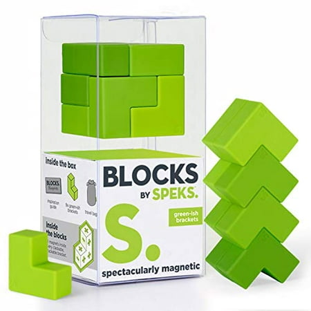 Speks Blocks Brackets. Magnetic Blocks Adults. The World’s Best Desk