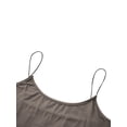 thumbnail image 5 of KOMOO Women Sleeveless Crop Tank Top Basic Spaghetti Strap Crop Tops Slim Fit Summer Tee Camisole, 5 of 7