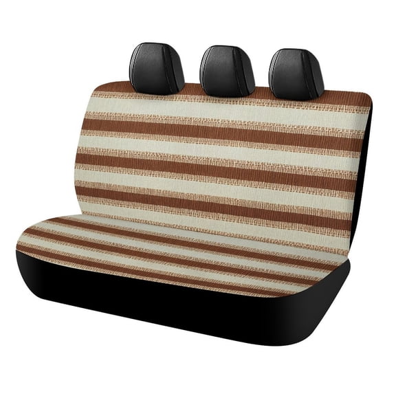 Bohemia Car Rear Seat Covers Back Elastic Flexible Car Seat Covers Decorative Fits Most Cars, SUVs, Trucks And Vans
