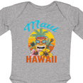 thumbnail image 4 of Inktastic Maui Hawaii Vacation Tiki Boys or Girls Long Sleeve Baby Bodysuit, 4 of 5