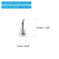 thumbnail image 2 of Uxcell Jewelry Making Charm, 20 Pcs Alloy Guitar Pendants DIY for Necklace, Bracelet,  Earring Making and Crafting, 2 of 6