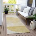 thumbnail image 6 of Addison Rugs Chantille Indoor/Outdoor Transitional Modern Gold Washable Runner Rug, 2'3" x 7'6", 6 of 6