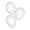 White, variant on 11" Pink Balloons - Party Decor - 144 Pieces