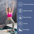 thumbnail image 2 of Wolf Yoga Towel with Storage Bag - 72.8"x26.8" for Yoga, Pilates, Fitness - Yoga Blanket, Yoga Towels, Gym Towel Included, 2 of 6