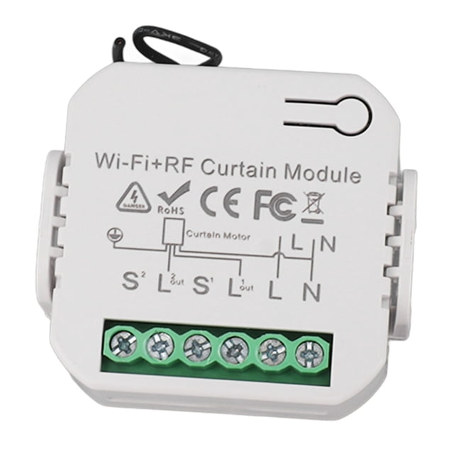 Interrupteur de Volets, Ensemble de Conversion Contrôle de Volet Roulant 433 MHz 100-240V pour la Maison