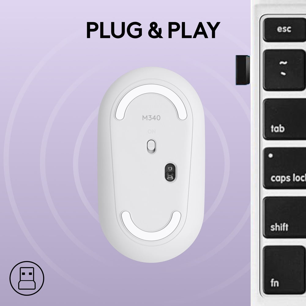 Logitech M340 Souris sans fil avec impressions en édition limitée