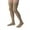 Khaki, variant on Jobst for Men 15-20 Closed Toe Thigh High Compression Stockings Khaki Small