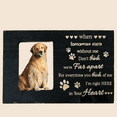 thumbnail image 3 of LGDBO Pet Memorial Urns for Dog or Cat Ashes, Wooden Funeral Cremation Urns with Photo Frame, Memorial Keepsake Memory Box with Black Flannel as Lining, Pet Memorial Remembrance Gift (Black), 3 of 7
