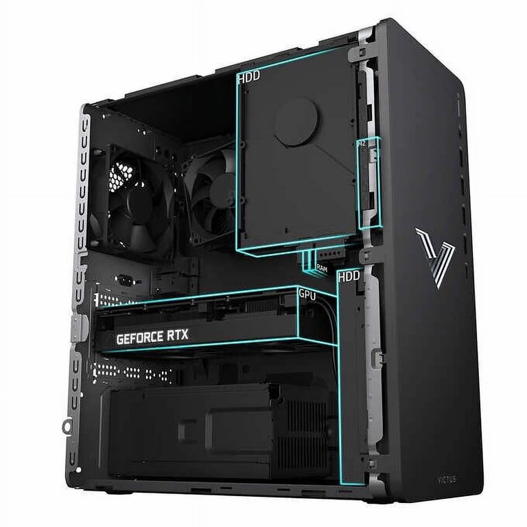 HP Victus TG02-0137C Gaming Desktop, AMD Ryzen 7 5700G, 32GB RAM