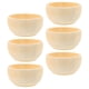 thumbnail image 5 of Bowl Set Wooden Craft Bowls Diy Decoration Craft Supplies Ivory 5.50X3.00X2.00Cm Holding Trinkets 6Pcs, 5 of 5