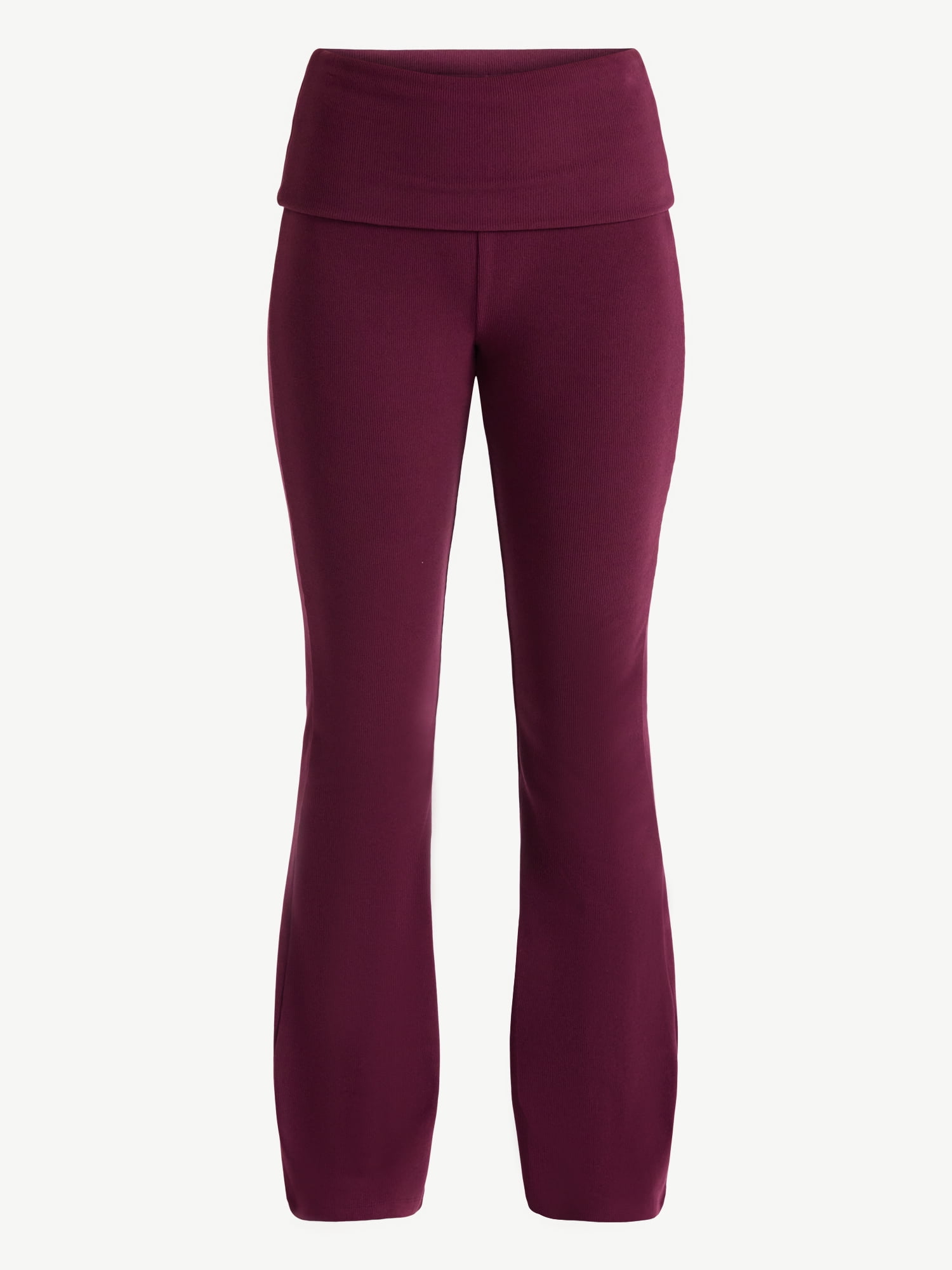 No Boundaries Foldover Cozy Flare Pants, 31.5'' Inseam, Women's