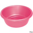 thumbnail image 1 of YBM Home 1148-pink Round Plastic Wash Basin, 1 of 4