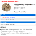 thumbnail image 2 of Distributor Rotor - Compatible with 1970 - 1975 Chevy Monte Carlo 1971 1972 1973 1974, 2 of 2
