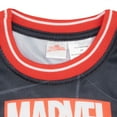 thumbnail image 4 of Marvel Spider-Man Boys Basketball Jersey & Shorts Matching Set, Miles Morales 2-Piece Superhero Sports Outfit for Kids (Size 4-8), 4 of 14