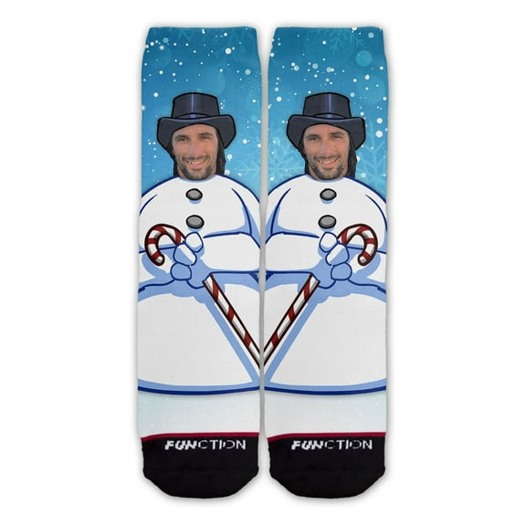 Function - Custom Face Snowman Christmas Fashion Socks