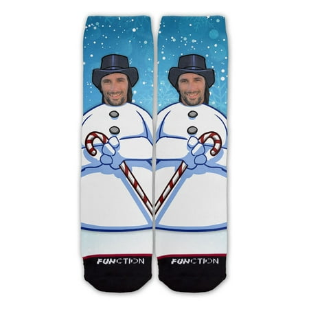 

Function - Custom Face Snowman Christmas Fashion Socks