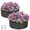 Dark Gray 2-pack, variant on CazToi 2 Pack Round Raised Garden Bed, 3×3×1 ft Galvanized Metal Planter Box