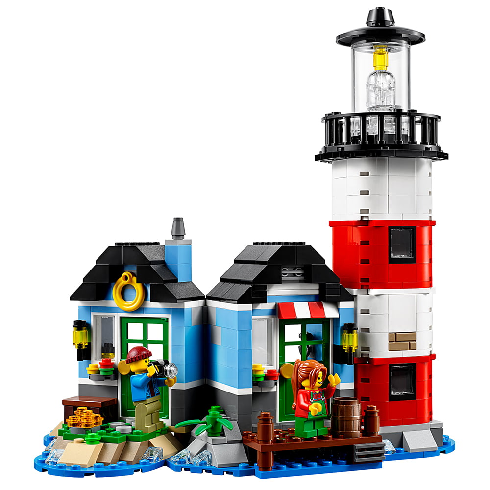 Blive opmærksom håndled forræder LEGO Creator Lighthouse Point 31051 - Walmart.com