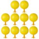 thumbnail image 4 of 10pcs Bola adhesiva de mosca de fruta adhesiva pegajosa pelota de captura para cocina (con base), 4 of 7