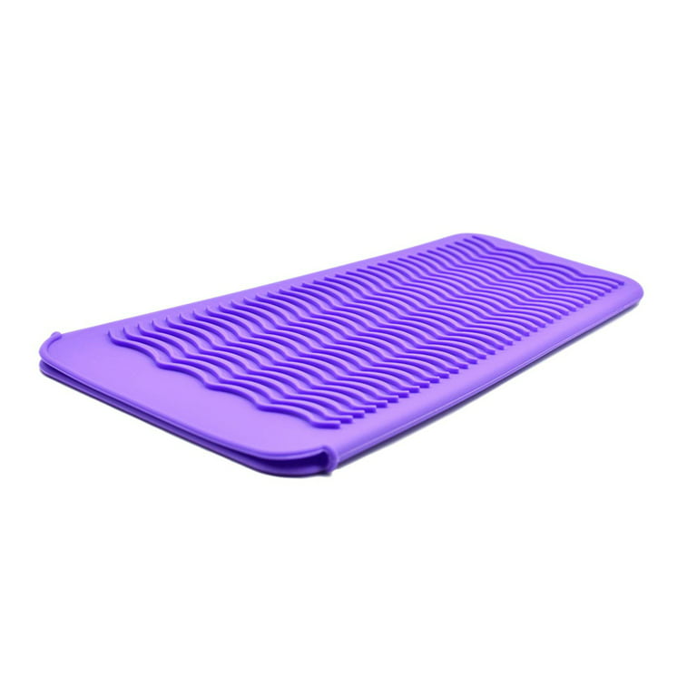 Hod Health & Home Silicone Heat Resistant Travel Bag Portable Heatproof Mat Purple Pack of 1 
