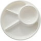 thumbnail image 1 of 1pc Portion Control Plate Divided Diet Plates for Healthy Eating Diet Porcelain Dinner Lunch Nutrition Plates with Dividers, 1 of 5