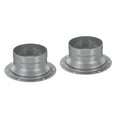 thumbnail image 1 of Unique Bargains 3 Inch Duct Connector Flange Metal Fitting Straight Pipe Flange Round Ventilation Duct 2 Pack, 1 of 5