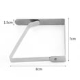 thumbnail image 4 of 10Pcs Table Cloth Clamp Silver Triangle Stainless Steel for Home Restaurant Wedding Party Picnic Buffet Dinner, 4 of 8