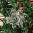 thumbnail image 4 of Adornos navideños Flor navideña de plástico 8cm Flor navideña Corona navideña Accesorios, 4 of 5