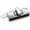 Gunmetal, variant on CRAFTME STUDIO 1-3/4 Inch Metal Bar Twist Lock Purse Closure Clasp for Bag Making Accessories, 1 Piece (Gunmetal) L113