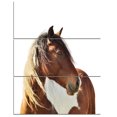thumbnail image 2 of Grande Illustration de Cheval Brun - Impression sur Toile d'Animal, 2 of 3
