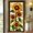 Colorful Glass Window Film#02, variant on Stained Glass Window FilmStained Glass Style Vine Window Film Privacy Film Stained Decals Static Cling Sun Blocking Decor for Home Office Windows Doors Partitions 17.7x39.3 inch