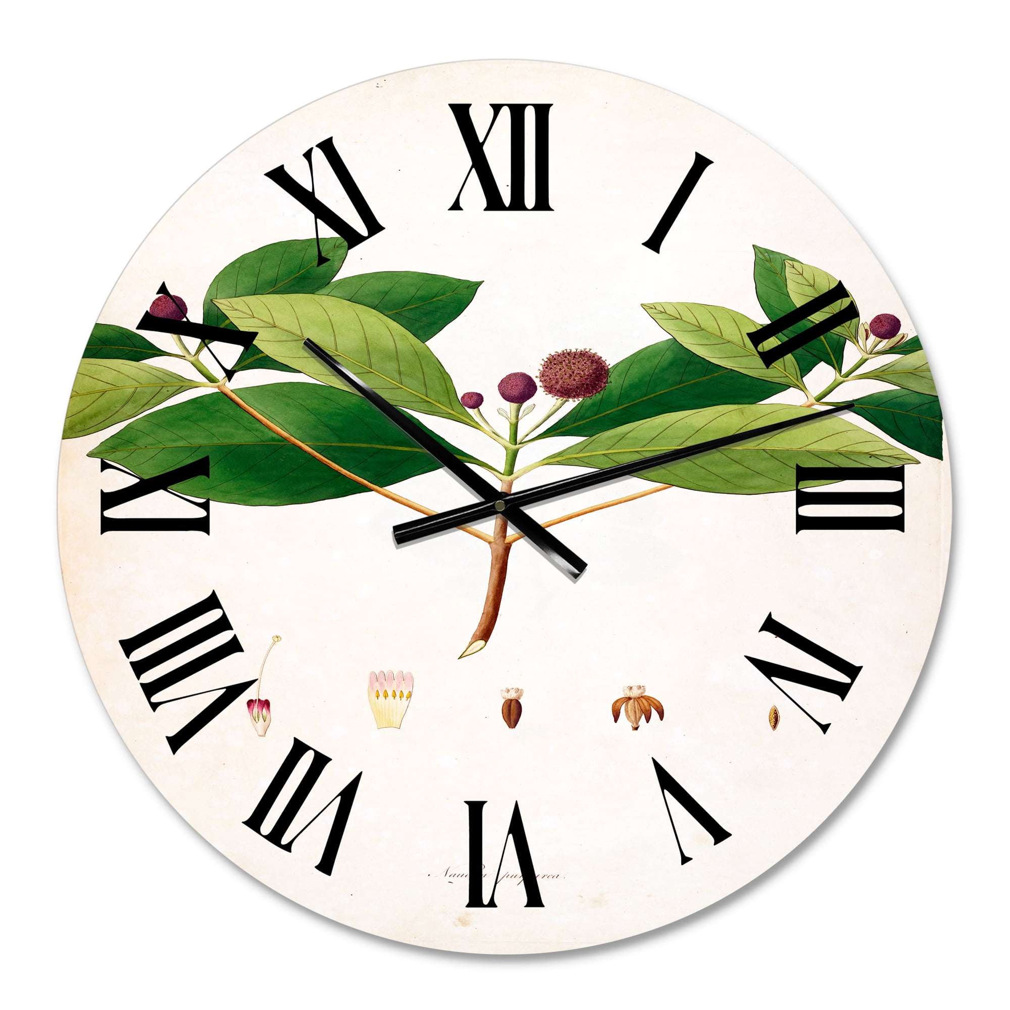 Designart 1 in Farmhouse Wall Clock