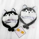 thumbnail image 4 of Mignon en peluche tête d'animal chapeau d'hiver chaud hiver mode vêtements accessoires (Husky (court)) JAMW Sencillez, 4 of 4